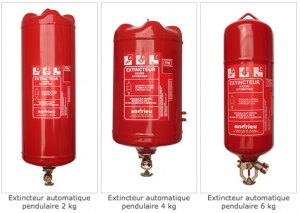 Extincteur automatique